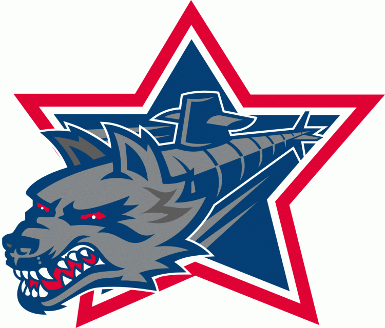 Hartford Wolf Pack 1997 98-2009 10 Secondary Logo iron on transfers for clothing